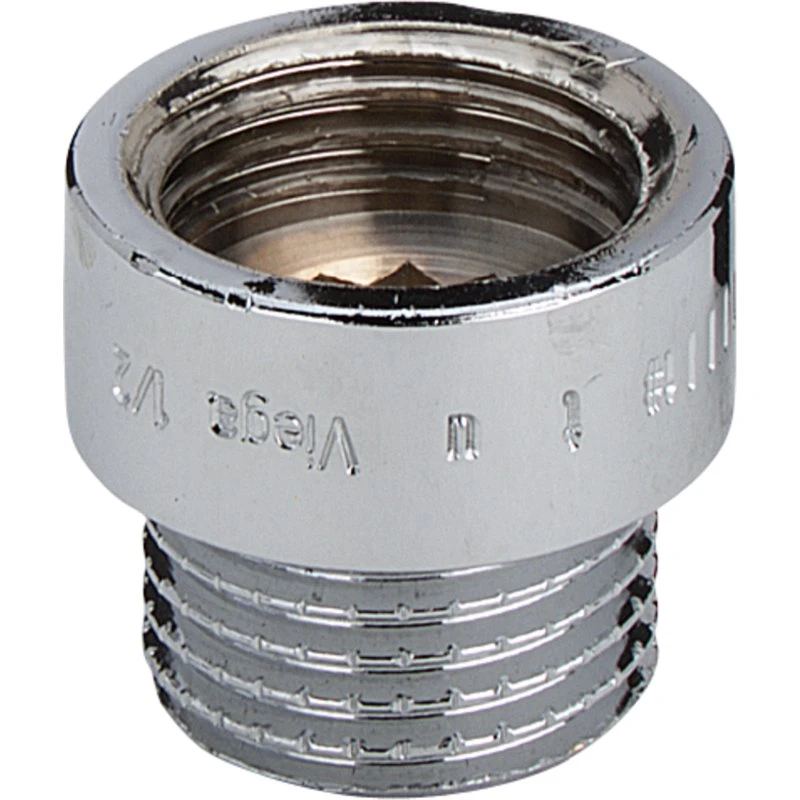Forkromet haneforlænger, 3/4" - 50 mm