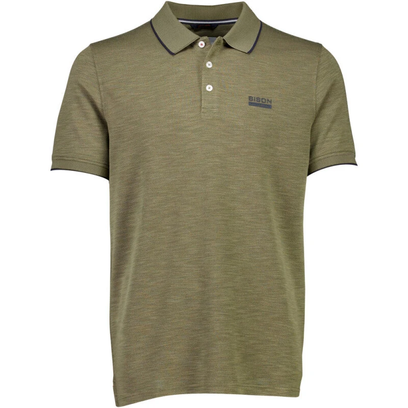 Bison BiFast Dry Polo SS, Grøn (Comfort Fit)