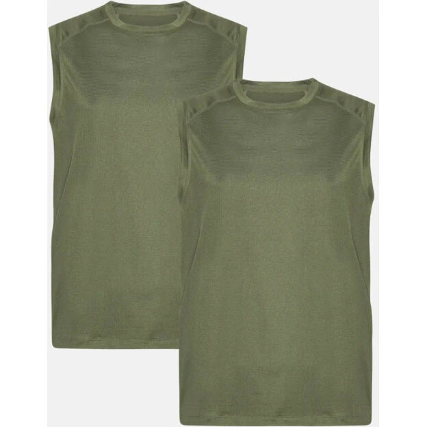 Sustain Træningstanktop til mænd - Racerback, Hvid