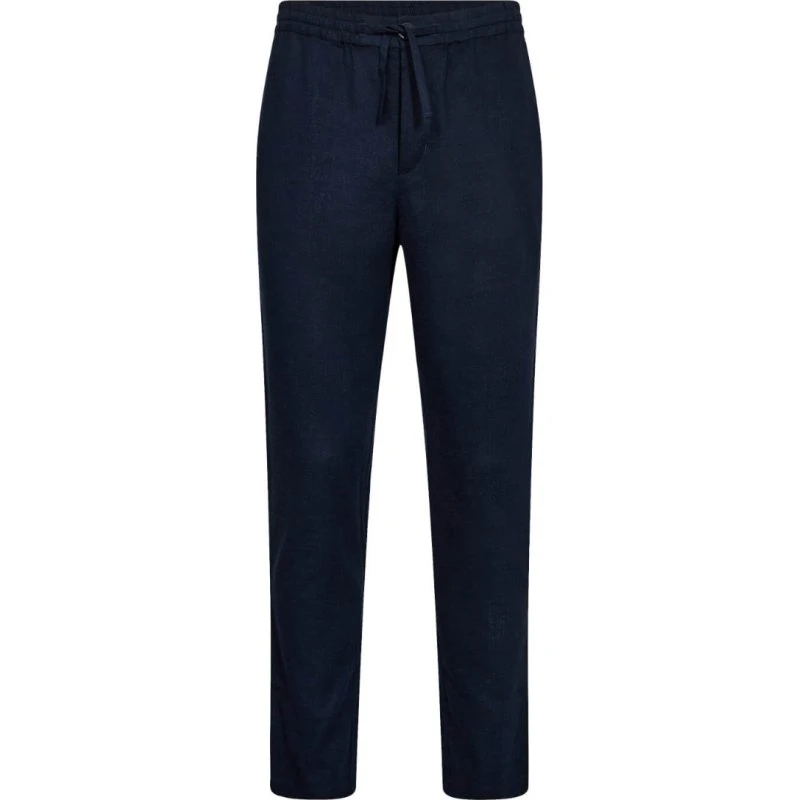 JBS of Denmark Navy bambus- og hørbukser, str. 3XL
