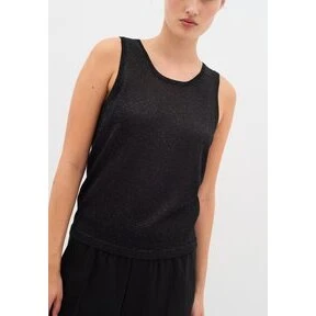InWear MOLA Top - Tight fit tanktop, sort