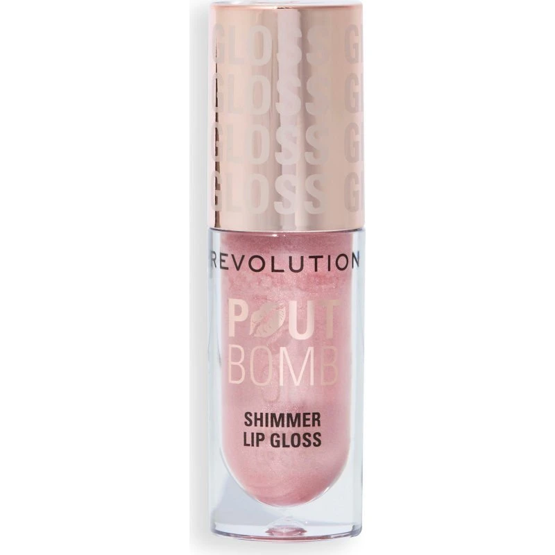 Revolution Beauty London Pout Bomb Shimmer Gloss - Pink