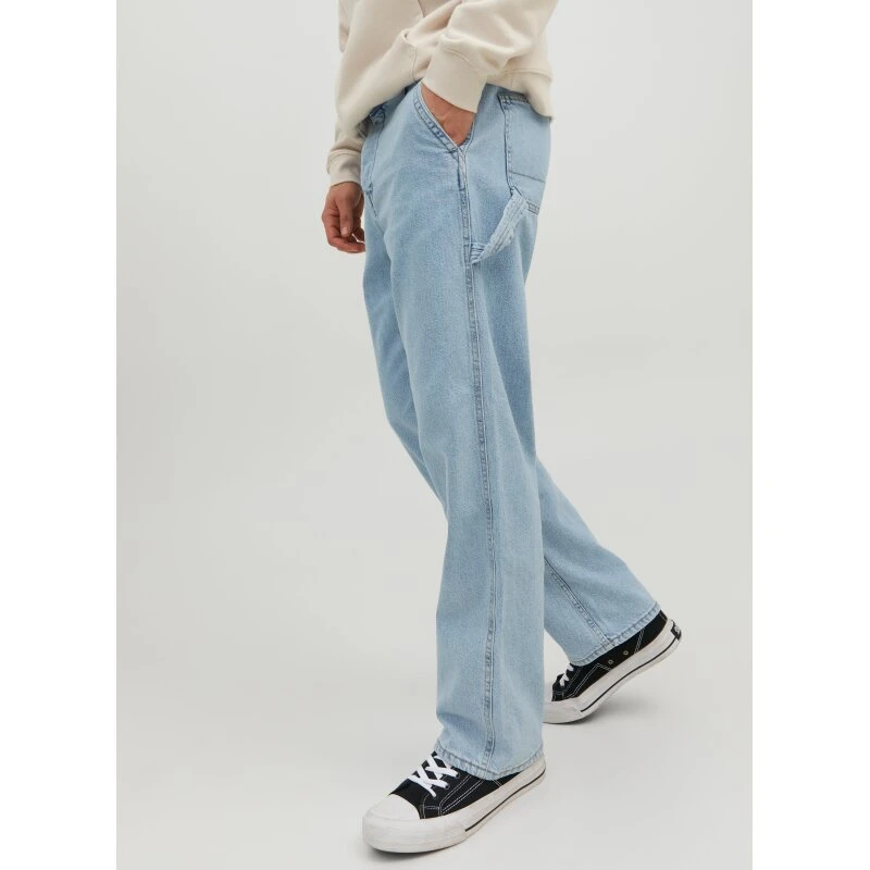 JJIEDDIE JJCARPENTER SBD 491 Loose Fit Jeans, høj talje