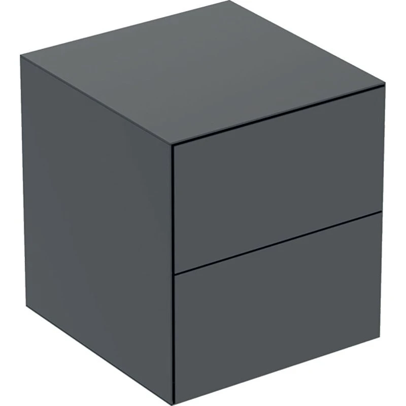 Geberit One sideskab, 45x47 cm, mat sort