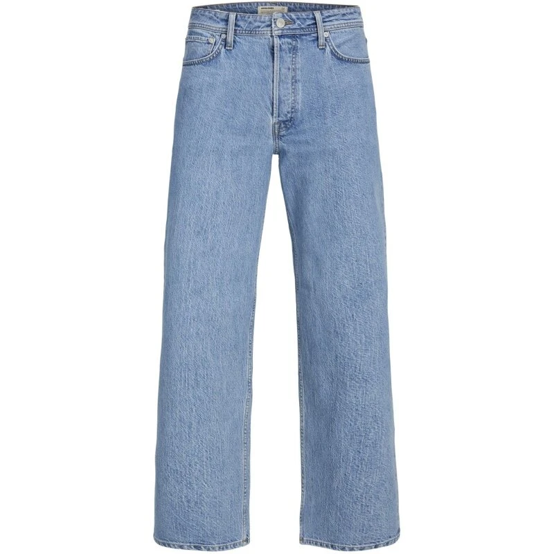 Jack & Jones Eddie Loose Jeans - Blue Denim (100% bomuld)