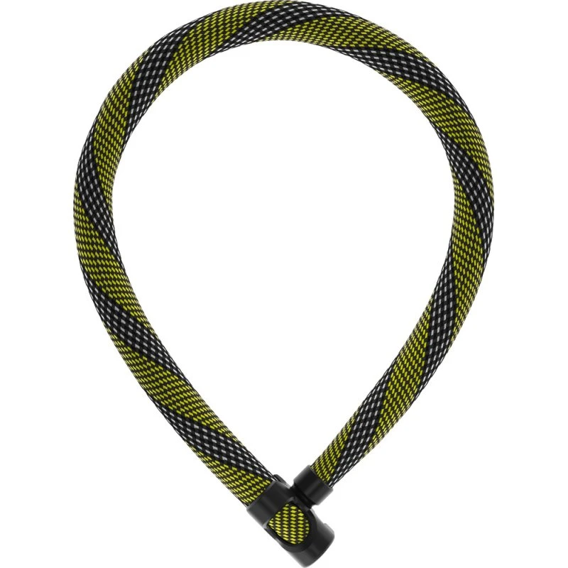 ABUS Kædelås 7210 IvyTex - 110cm - Gul/Sort