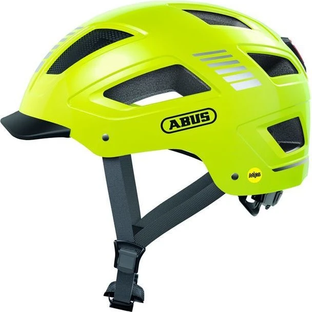 Abus Hyban 2.0 MIPS Cykelhjelm - Neon Gul - XL