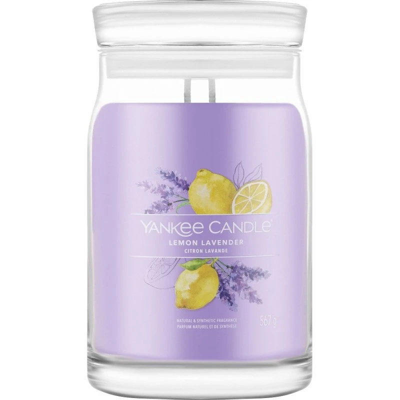 Yankee Candle Citron Lavendel Signature Lys - 567 g