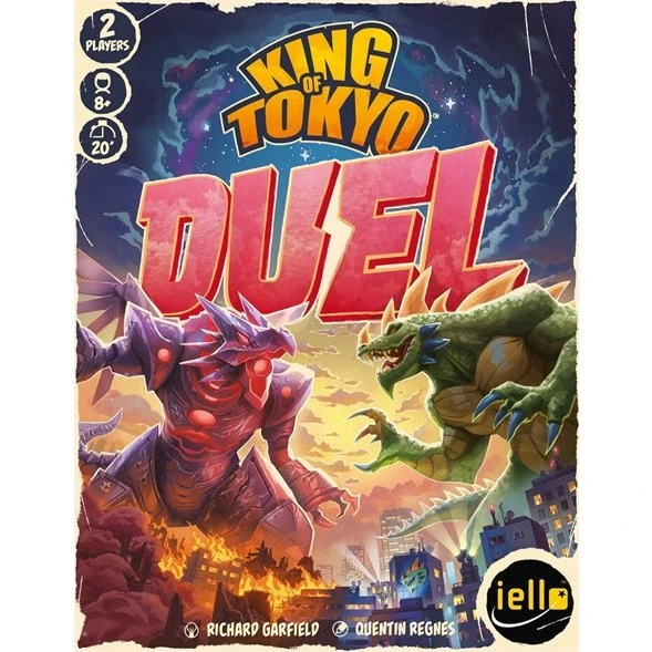 King of Tokyo: Duel - 2-player standalone brætspil