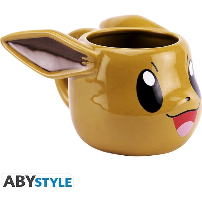 ABYstyle Eevee 3D-krus - Keramisk Pokémon-krus