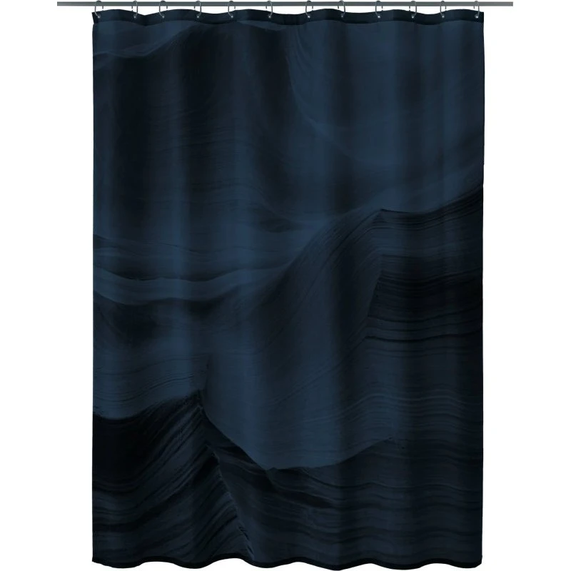 Kleine Wolke badeforhæng, 180x200 cm, mat blå
