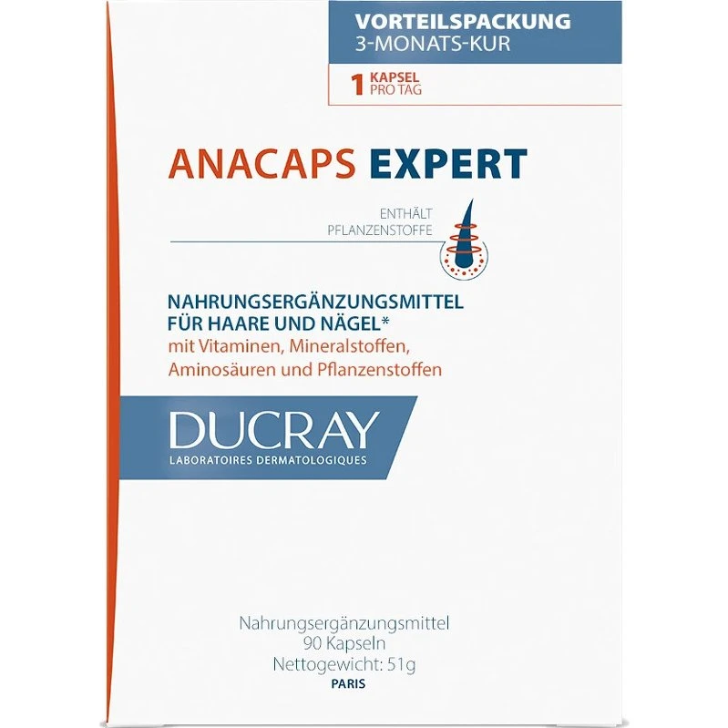 Ducray Anacaps Expert Chronic Hairloss 90 stk