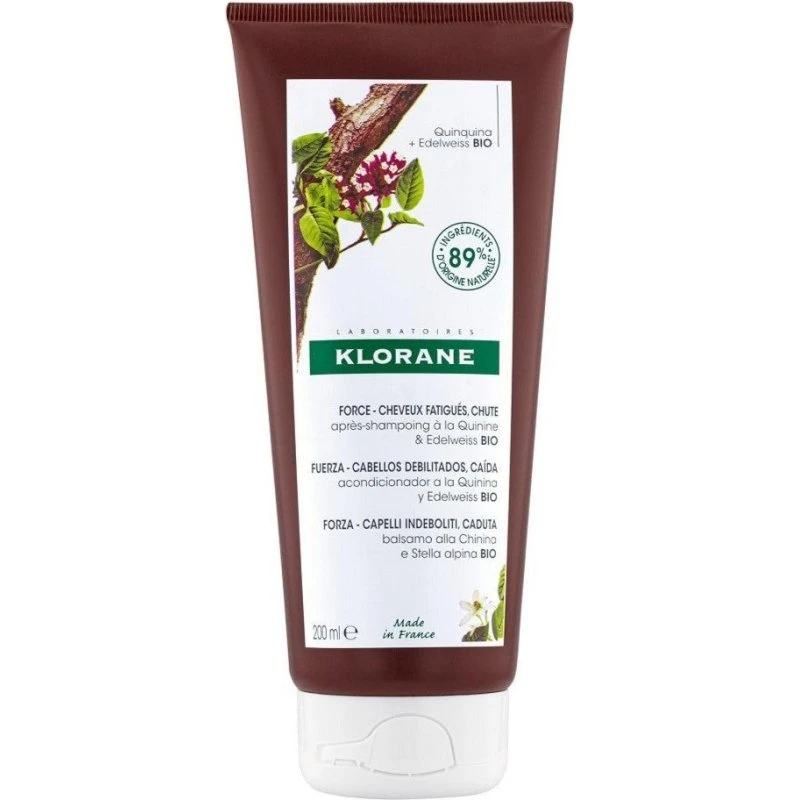 Klorane Chinine & Edelweiss BIO Strength Conditioner 200ml