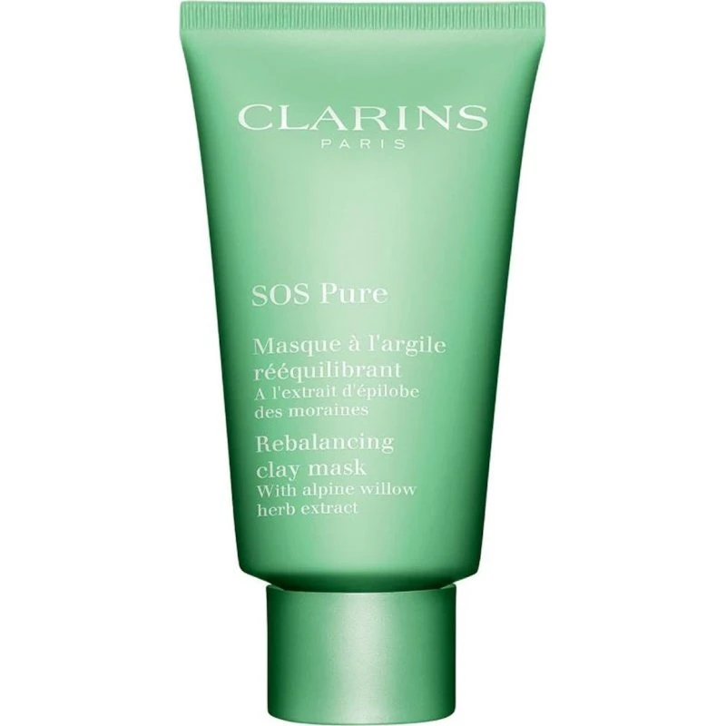Clarins SOS Pure Lermaske til kombineret og fedtet hud, 75 ml