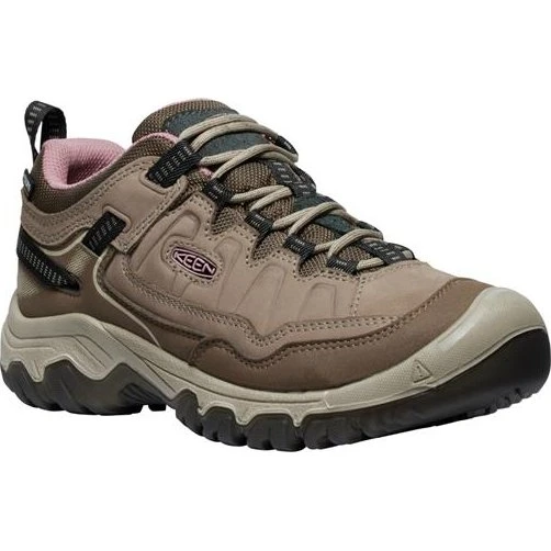 Keen Womens Targhee IV WP - Brindle / Nostalgia Rose