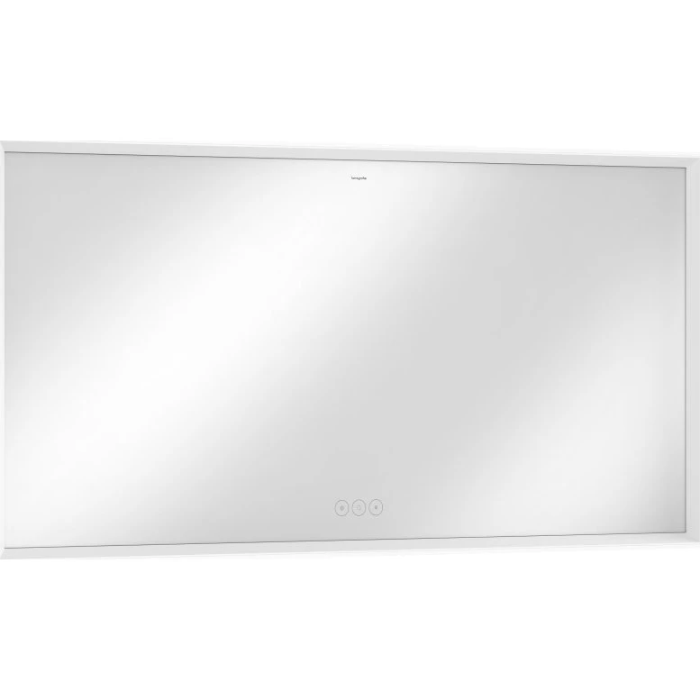 Hansgrohe Xarita E spejl med lys, dæmpbar, touch, 140,6x70,6 cm, mat hvid