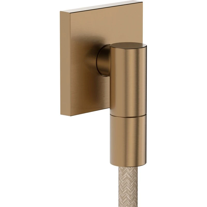 Hansgrohe FixFit Fine E slangeudtag, børstet bronze
