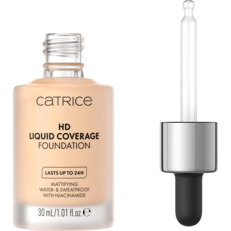 Catrice HD Liquid Coverage Foundation 002 Porcelain Beige 30 ml
