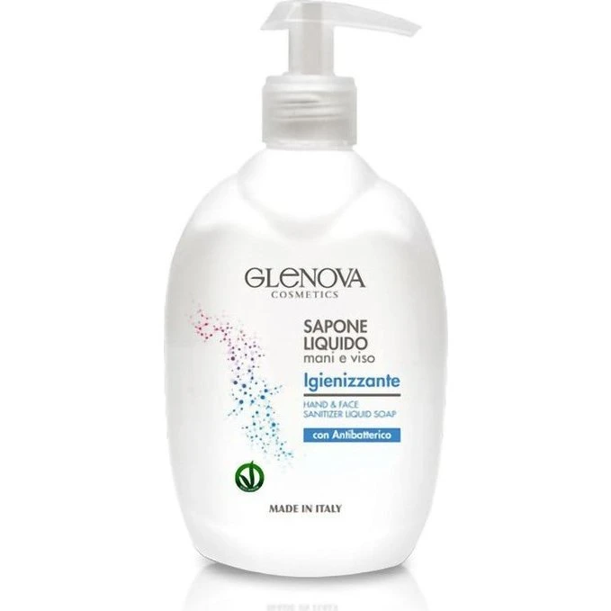 Glenova Desinficerende flydende hånd- og ansigtssæbe 500 ml