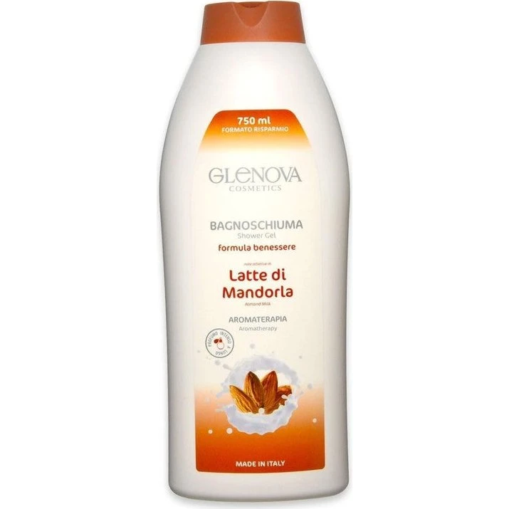 Glenova Mandelmælk Shower Gel 750 ml