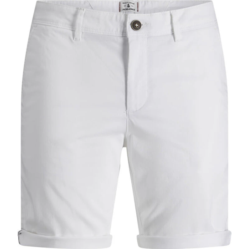 Jack & Jones JPSTBOWIE JJSHORTS Solid White - Chino Shorts