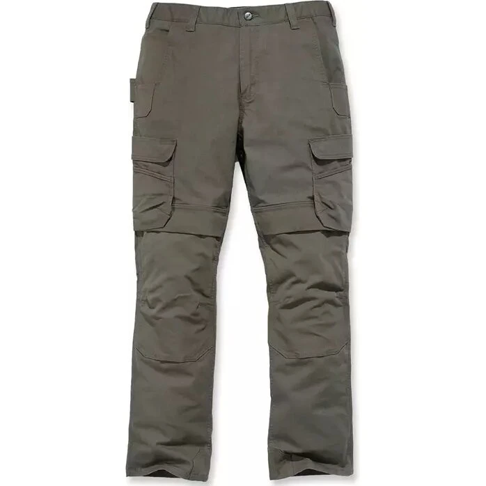 Carhartt Full Swing Steel Cargo-bukser, Afslappet pasform Grå 32/30