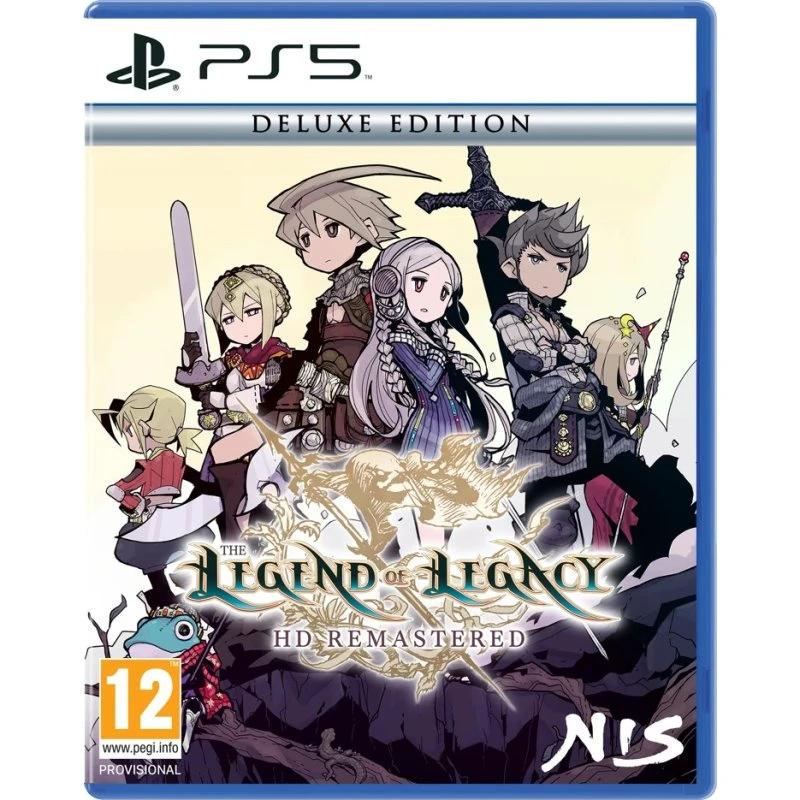 The Legend of Legacy Remastered (Deluxe Edition) til PlayStation 5
