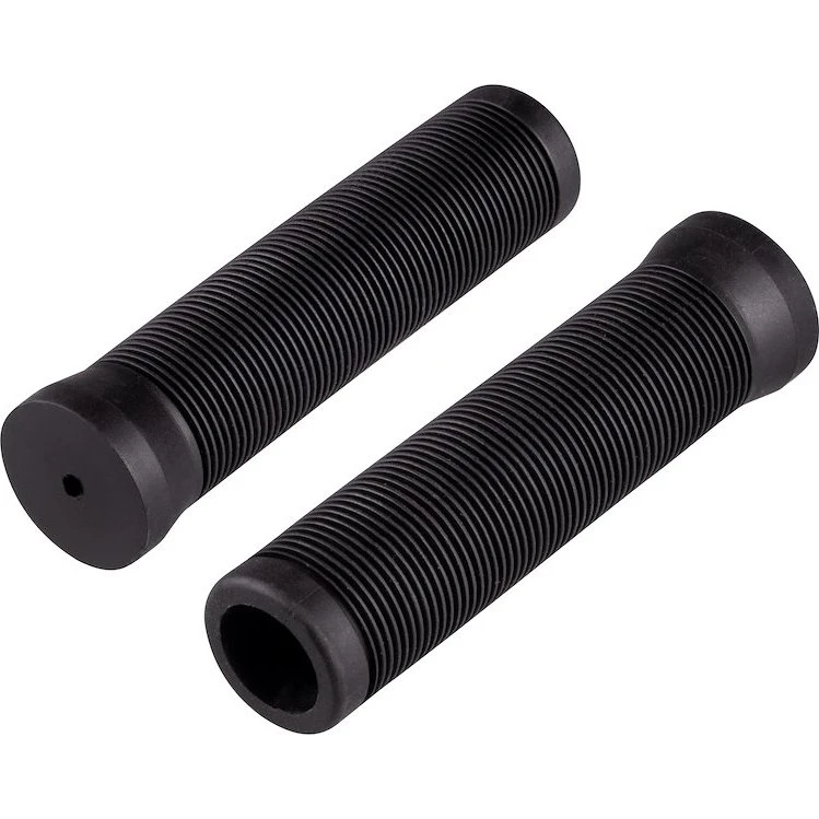 FORCE MTB Groove gummihåndtag 123 mm - Sort
