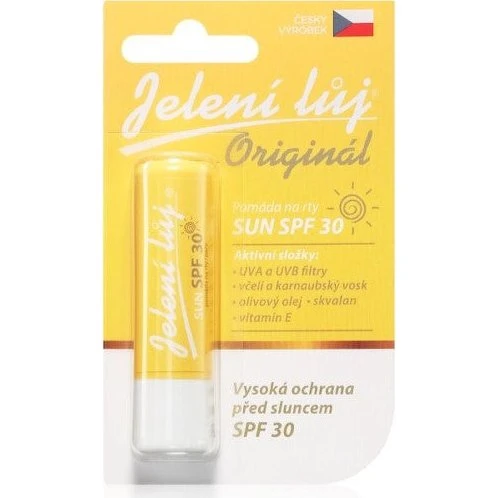 Regina Original Hjortetalg Læbepomade SPF 30, 4,5 g