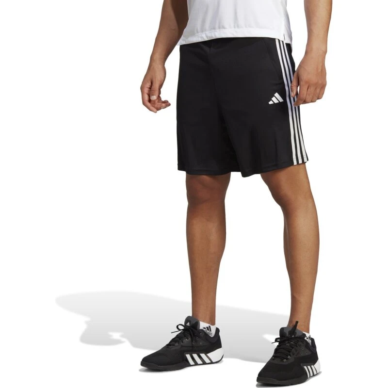 adidas Essentials 3-Stripes træningsshorts – sort/hvid
