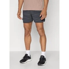 New Balance Reflective Short 5" Herre - Black Multi