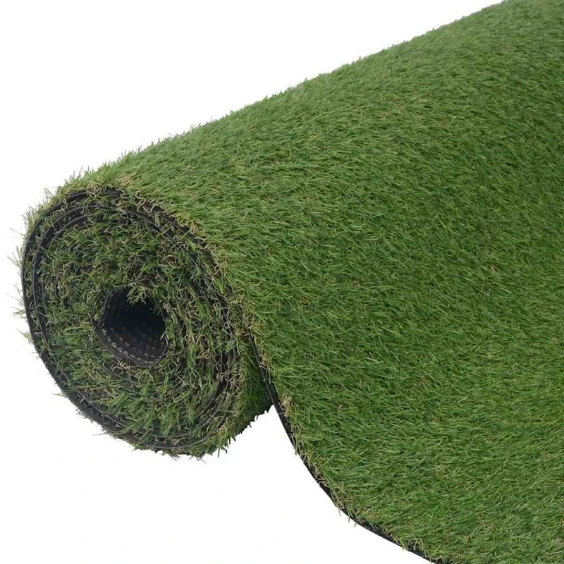vidaXL Kunstgræs 1x15 m (20-25 mm) - Grøn