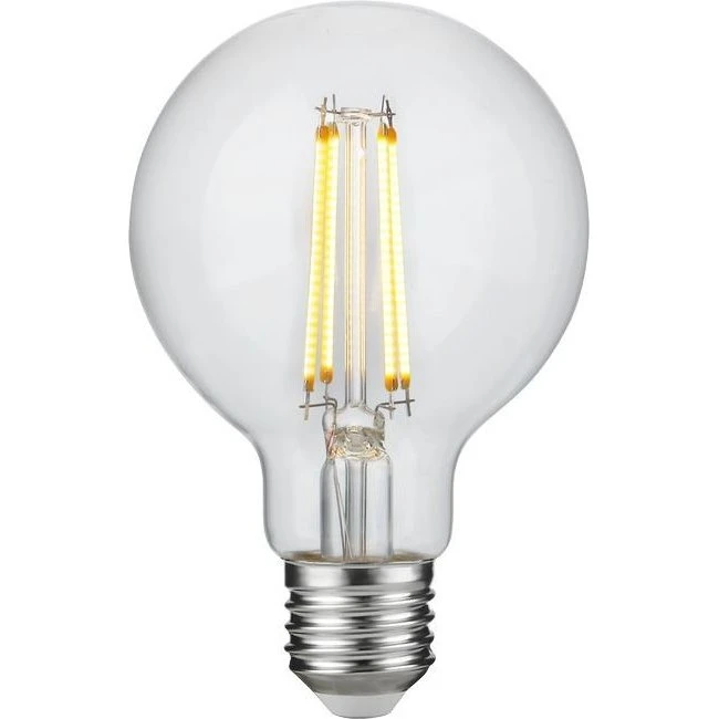 E27 LED Globepære G80 - 4,7W, 2500K, 470lm, Dæmpbar