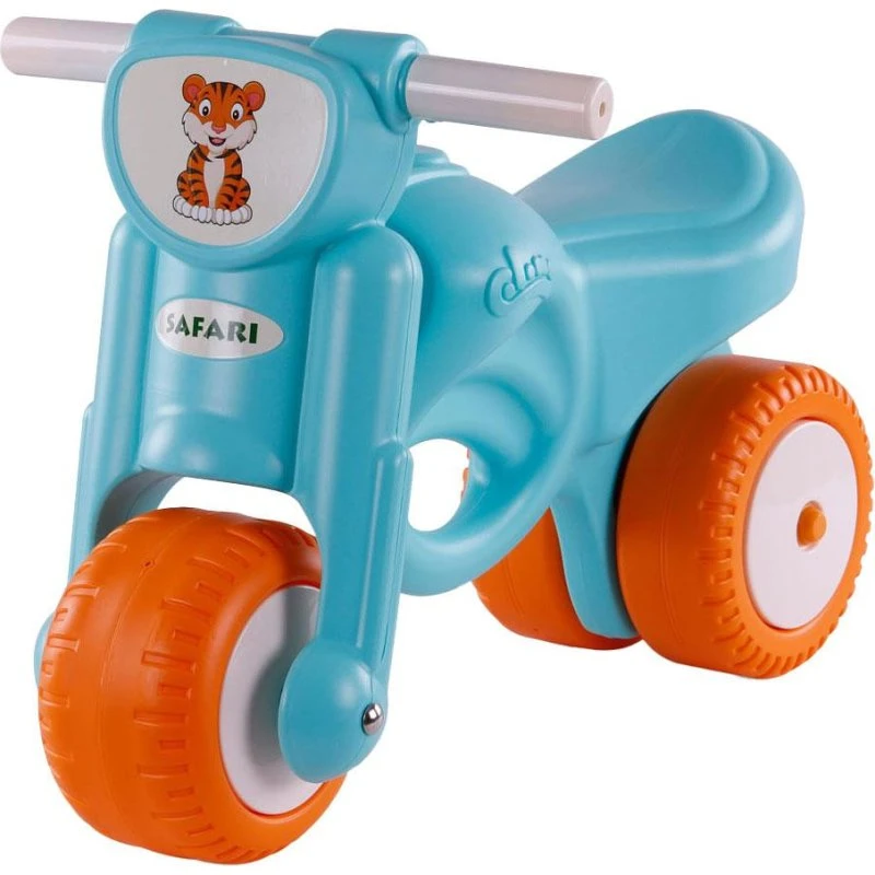 Cavallino Safari Motor Blue Balance Bike