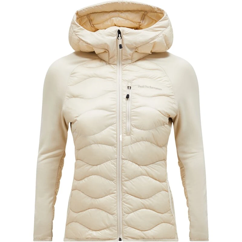 Peak Performance Helium Down Hybrid Hood W, dame - beige