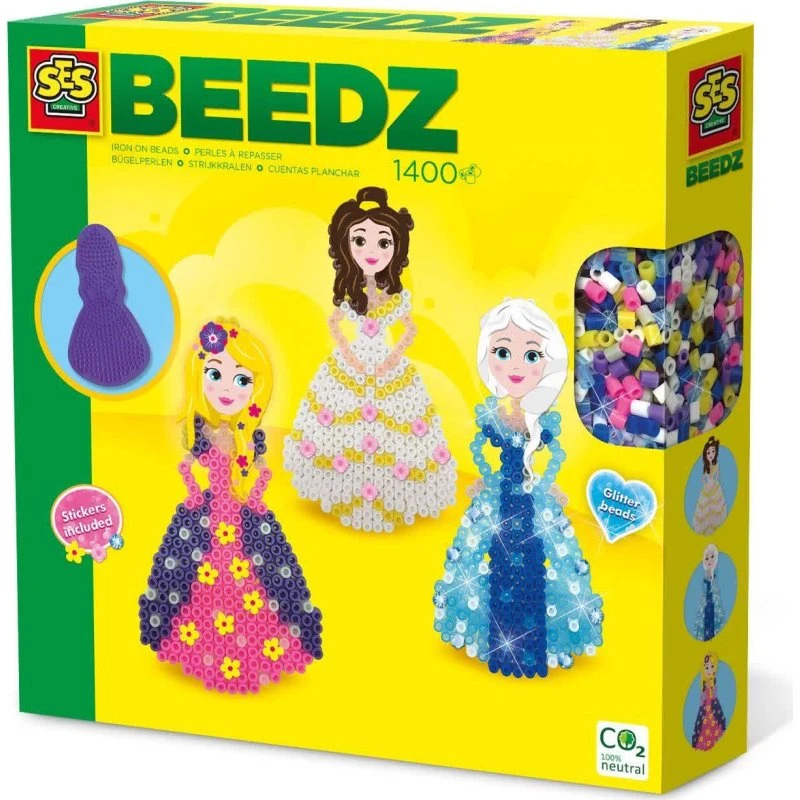 SES Creative Beedz Strygeperler - Prinsesser