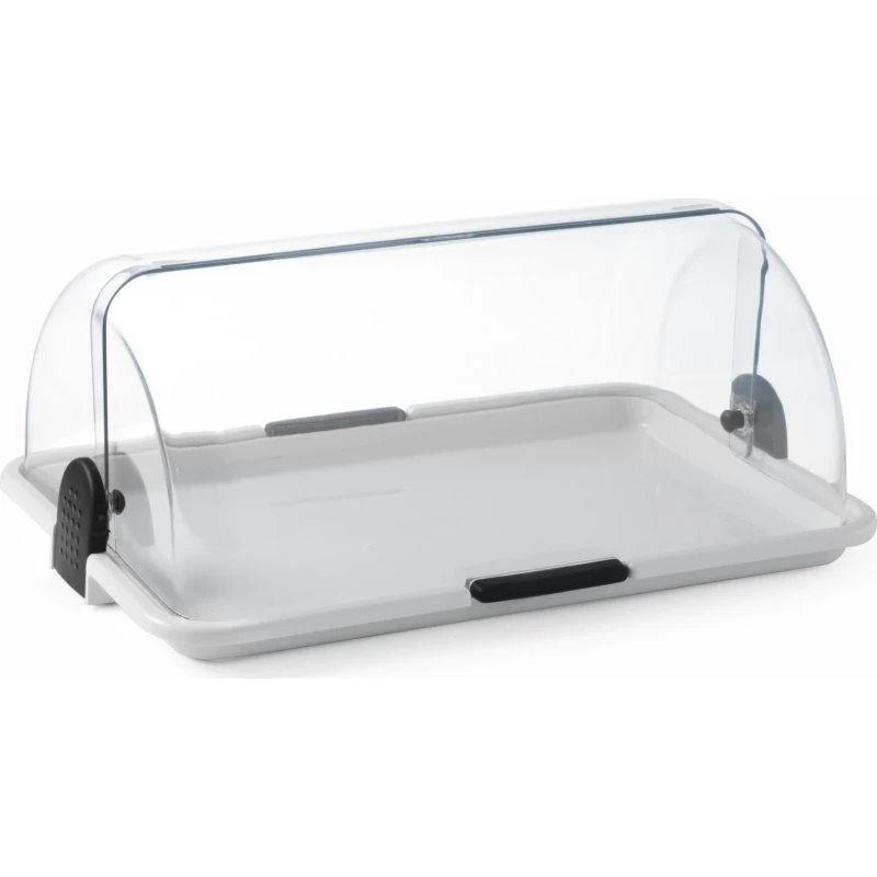 Hendi Enkelt maddisplayskab med RollTop-låg 871706