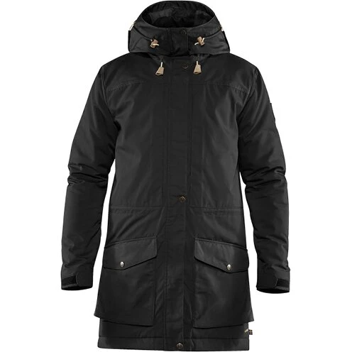 Fjällräven Singi Wool Padded Parka Herre, Sort