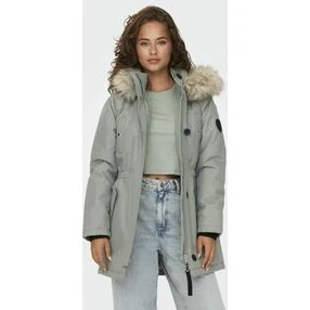 ONLY Onliris Fur lang parka med pelskant M