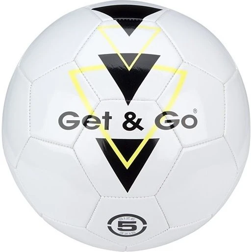 Get & Go Fodbold Triangle Hvid - Størrelse 5