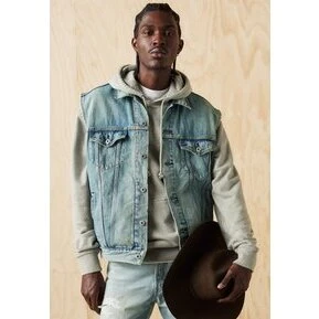 Levi's Relaxed Trucker Vest Kentucky Blue