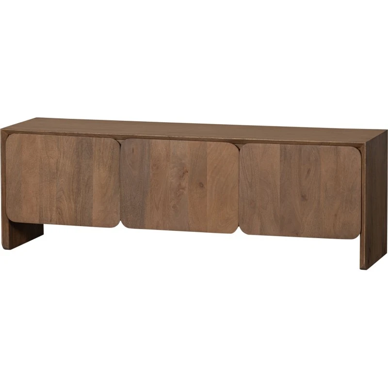 WOOOD Collection Jerre TV-bord i naturfarvet mangotræ, 150x40x50 cm