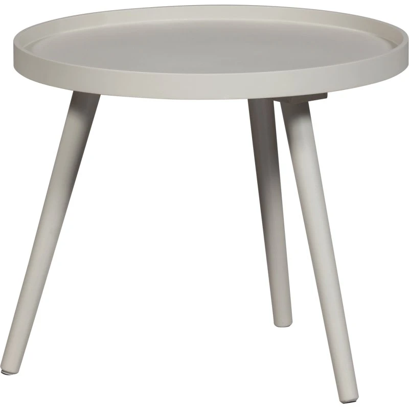 WOOOD Mesa sidebord 45x45 cm, sand, MDF og fyrretræ
