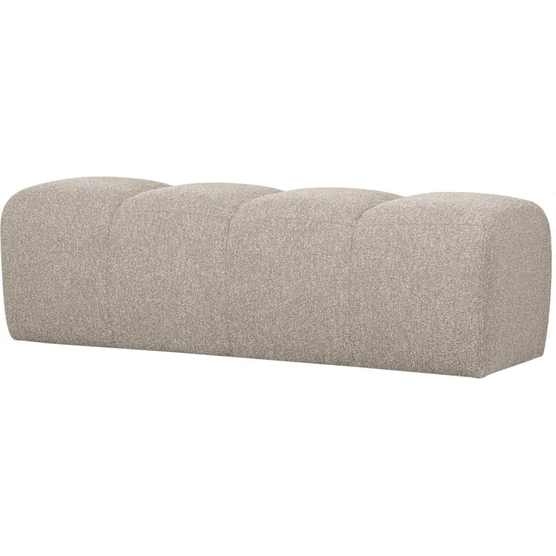 WOOOD Mojo spisebænk 160 cm i beige bouclé