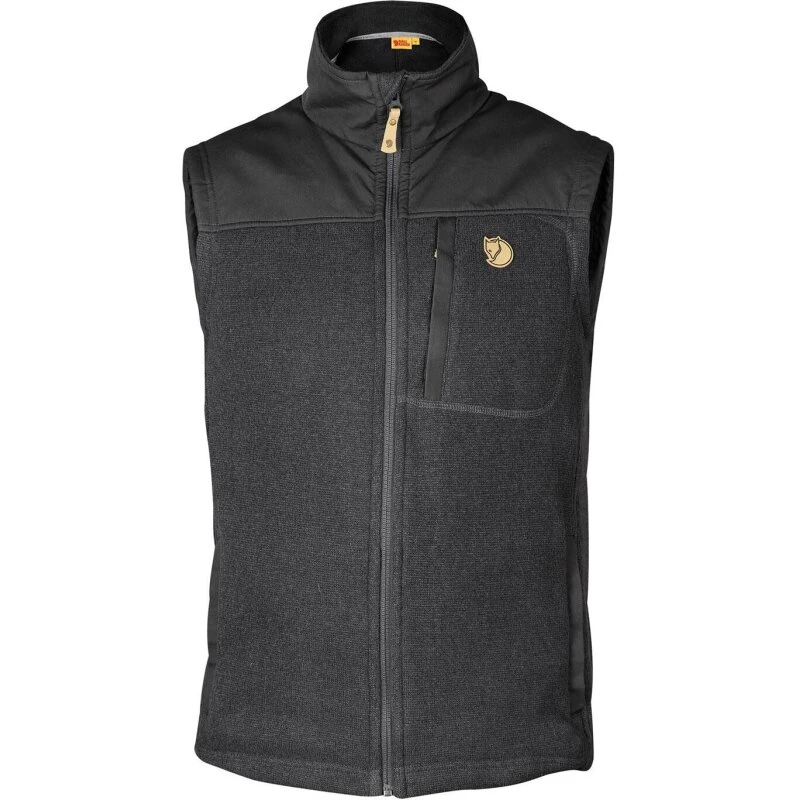 Fjällräven Buck Vest Herre – Fleecevest Graphite