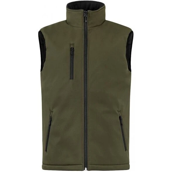 Clique 20958 Foret Softshellvest - Fog Green