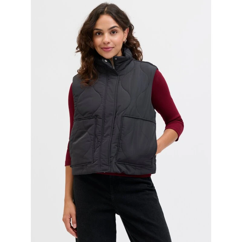 JJXX JXSERENA quiltet vest, sort