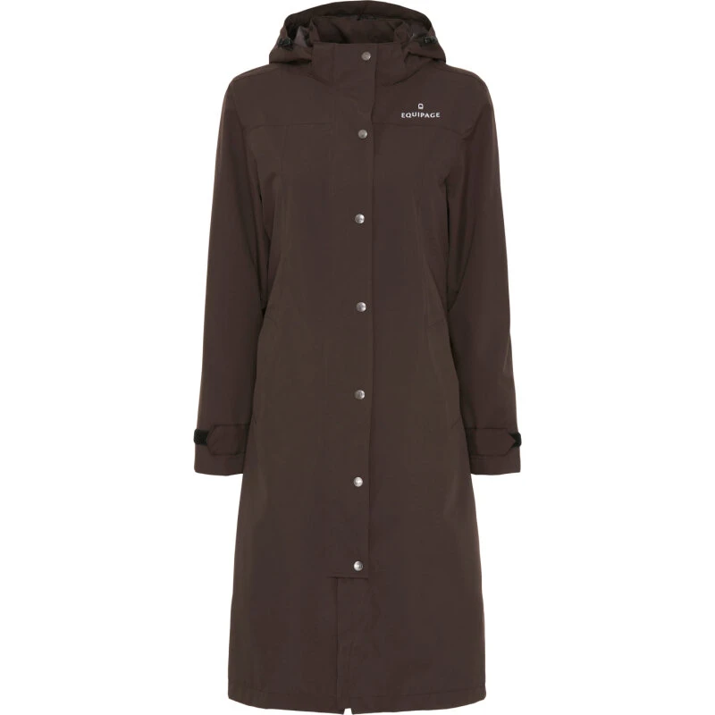 Equipage Heaven lang regnjakke After Dark