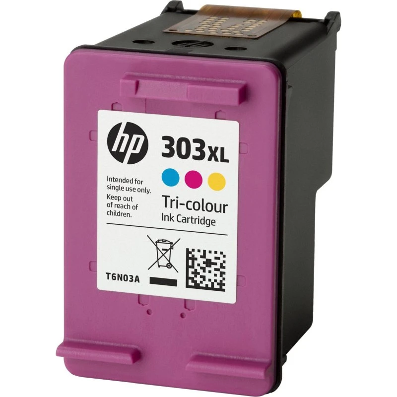 HP 303XL Farve Blækpatron (Cyan, Magenta, Gul) - 415 sider