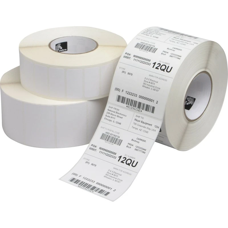 Zebra Z-Perform 1000T Etiketter 80x80 mm (4 ruller)